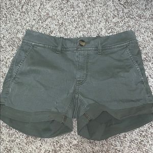 American Eagle army green shorts